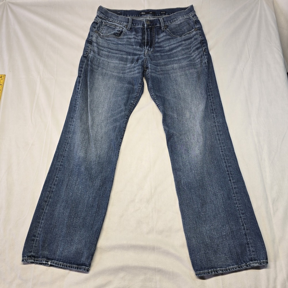 BKE Men's Bootcut Jake  - Blue Wash